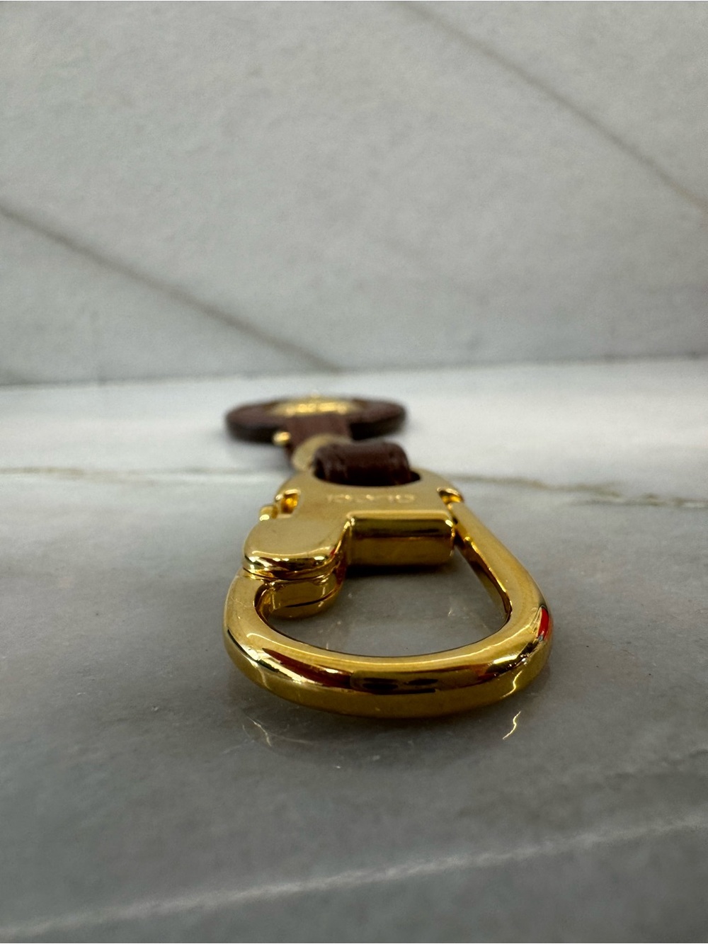 Gucci Vintage GG Key Ring Bag Charm - Picture 7 of 8